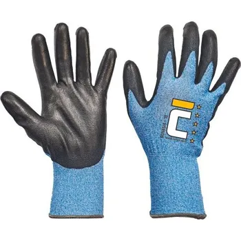Pracovní rukavice CERVA GROUP a.s. | BONASIA rukavice CUT B PU 15g - - / 8 / M / vícebarevné