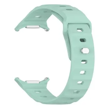 Chytré hodinky Jednobarevný řemínek pro Samsung Galaxy Watch Ultra,Tyrkysová