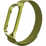 Milánský tah magnetické zapínání Mi Band 7,Zelený,Xiaomi Mi Band 7