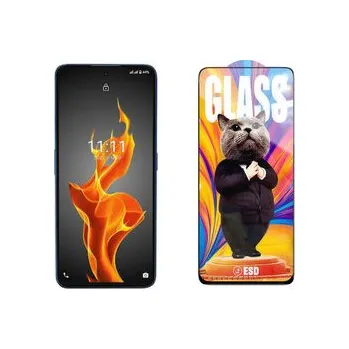 3D Ochranné tvrzené sklo na Lava Agni 5G - Mr. Cat ESD