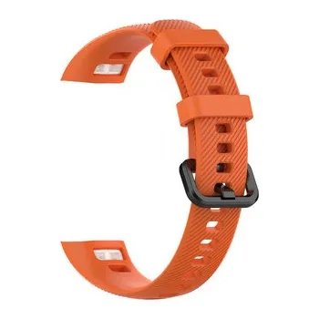Chytré hodinky Jednobarevný náhradní řemínek pro Honor Band 4,Oranžová,Honor Band 6