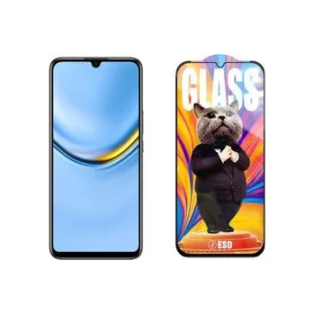 3D Ochranné tvrzené sklo na Honor Play 20A - Mr. Cat ESD