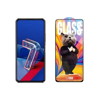 3D Ochranné tvrzené sklo na Asus Zenfone 7 Pro - Mr. Cat ESD