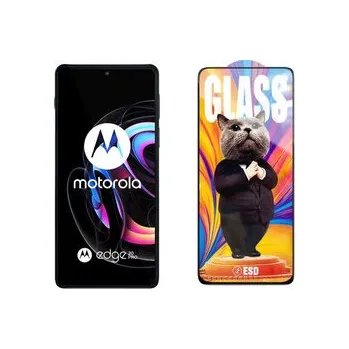 3D Ochranné tvrzené sklo na Motorola Edge 20 Pro - Mr. Cat ESD