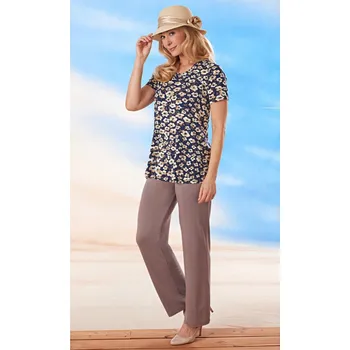 Dámské kalhoty Kalhoty hnědošedá S