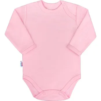 Dětské body růžová 74