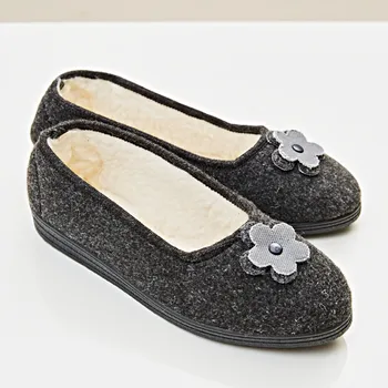 Dámské baleríny Zimní baleríny Freya šedá 39