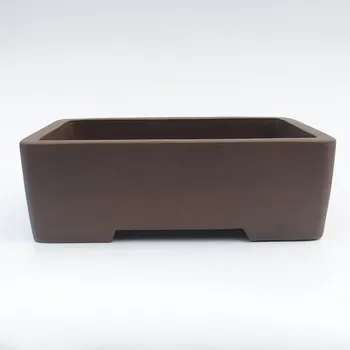 Květináč Miska 30,5 x 21 x 10 cm barva hnědá