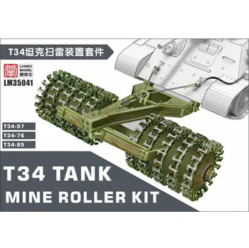 Plastikový model LANMO Model 1/35 T-34 Tank Mine Roller Kit