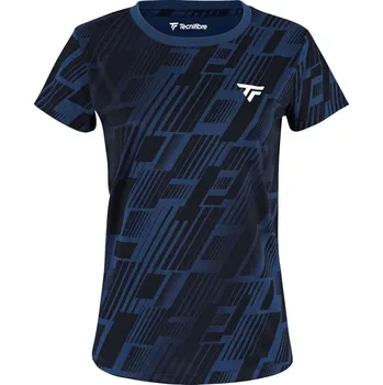 Dámské tričko Dámské tričko Tecnifibre W X-Loop Tee Marine L