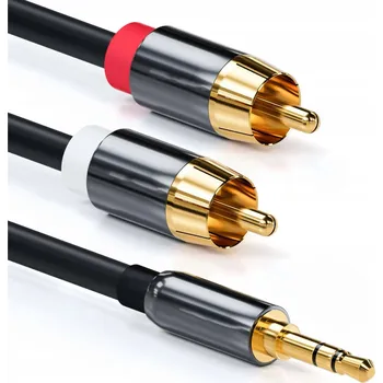 Audio kabel Kabel Reagle RAJR150S minijack (3,5 mm) - 2x RCA (cinch) 1,5 m