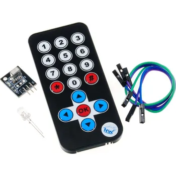 Elektronická stavebnice HWKITCHEN Sada pro infračervené dálkové ovládání (HWKITCHEN IR REMOTE)