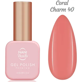 Lak na nehty NANI gel lak Premium 6 ml - Coral Charm