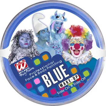Karnevalový kostým Make-up - modrý 25 gr.