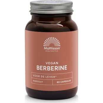 Doplněk stravy Mattisson Berberin 500 mg - Rerbersa® - 60 kapslí