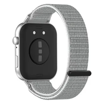 Chytré hodinky Sportnylon řemínek pro Huawei Fit 3,Bílo-Šedá