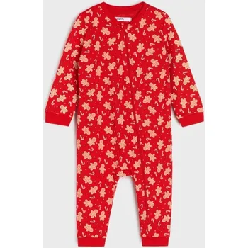 Kojenecký overall Sinsay - Bavlněný kojenecký overal - červená - 231DG-33X - 231DG-33X-68