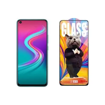 3D Ochranné tvrzené sklo na Infinix S5 Lite/X652B/S652C - Mr. Cat ESD