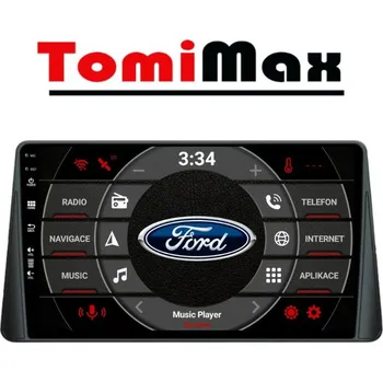 Autorádio TomiMax Ford Focus 2019 Android 14 autorádio s WIFI, GPS, USB, BT HW výbava: 4 Core 2GB+32GB LOW - Model auta: Ford Focus 2019+, Velikost obrazovky: Dotyková obrazovka: 10,1"