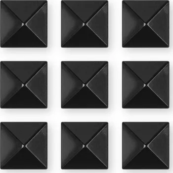 Snowboarding Gravity Pyramid Studs Grip černý