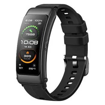 Chytré hodinky Jednobarevný řemínek pro Huawei TalkBand 6,Černá,Huawei TalkBand 6