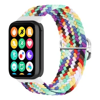 Pletený řemínek pro Mi Band 8 PRO,Duhový