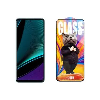 3D Ochranné tvrzené sklo na Infinix Note 11 Pro - Mr. Cat ESD