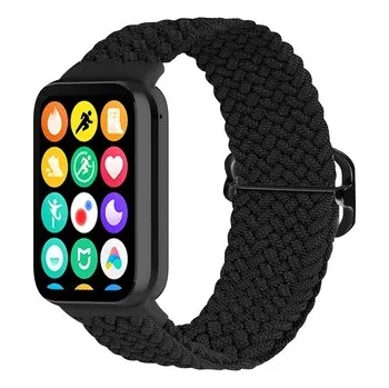 Pletený řemínek pro Mi Band 8 PRO,Černý