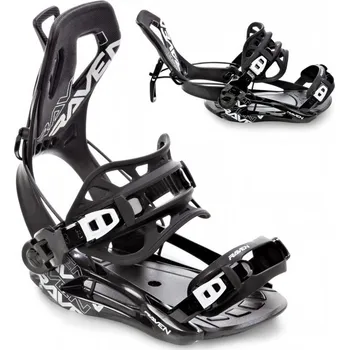 Vázání na snowboard Vázání RAVEN FASTEC FT360 BLACK 22/23