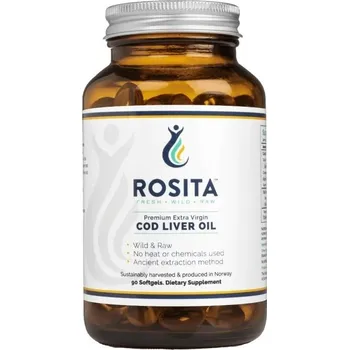 Rostlinný olej Olej z rybích jater Rosita - kapsle