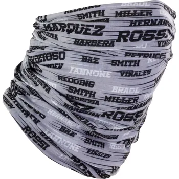 Nákrčník Multifunkční šátek MOTOGP červený, červný, šedý