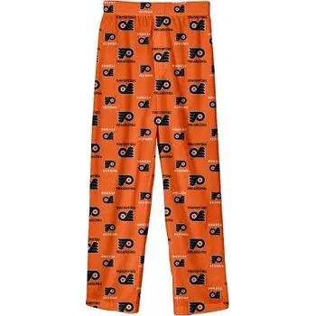Chlapecké pyžamo Outerstuff Dětské pyžamové kalhoty Philadelphia Flyers NHL Team Colored Printed Pant Velikost: Dětské M (9 - 11 let)