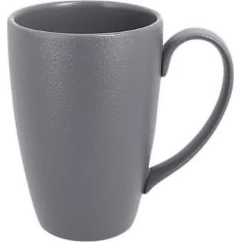 Hrnek Flora 45cl šedá, RAK-NFBAMG45GY, RAK