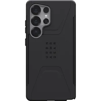 Pouzdro na mobilní telefon UAG Civilian Pro Black Samsung Galaxy S25 Ultra 214473114040
