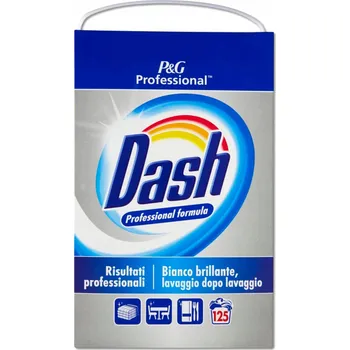 Prací prášek Dash Professional Prášek na bílé prádlo 125 praní 10 Kg