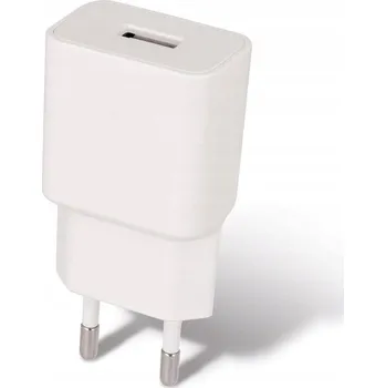 Maxlife USB nabíječka 2,1A bílá + Lightning kabel