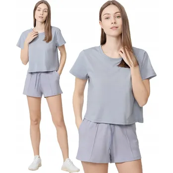 Dámské tričko 4F TSD043 crop top oversize XS