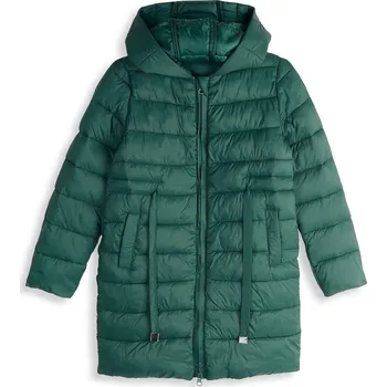 Dívčí oblečení GATE Prošívaná přechodní bunda s kapucí na zip dívčí 13Y 825-0107/495