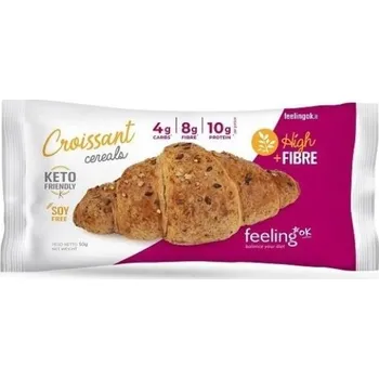 Čokoláda Feeling OK Proteinový cereální croissant 50 g