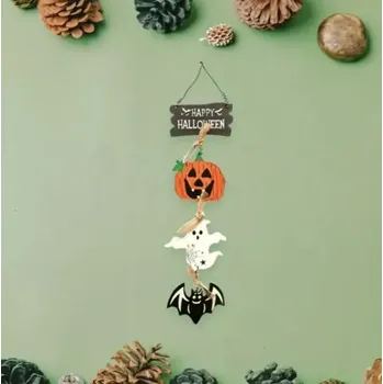 Party dekorace Malá dekorace na dveře - HALLOWEEN - NETOPÝR (Značka: GUANGDONG )