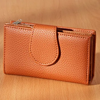 Peněženka Elegantní peněženka koňaková