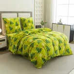 Mikroplyšové povlečení CHRISTMAS TREE zelené Rozměr povlečení: 2 ks 70 x 90 cm | 200 x 220 cm