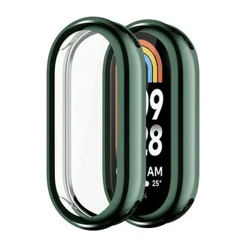 Chytré hodinky Ochranný metalický kryt pro Mi band 8/9/10,Metalická zelená