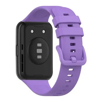 Chytré hodinky Jednobarevný náhradní řemínek pro Huawei Fit 2,Fialová,Huawei Fit 2