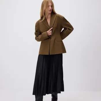 Dámská sukně Reserved - Plisovaná midi sukně - černý - 674DX-99X - 674DX-99X-L