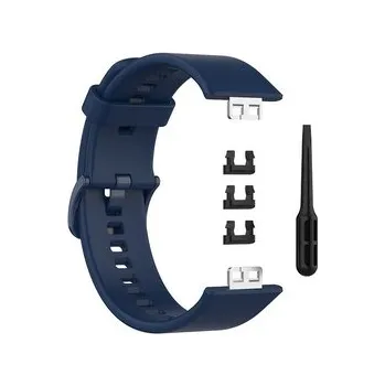 Chytré hodinky Jednobarevný náhradní řemínek pro Huawei Fit,Tmavě modrá,Huawei Fit