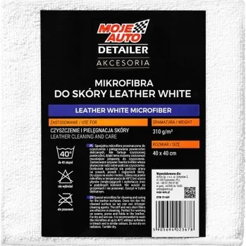 mikrovlákno pro čištění a péči o povrch kůže moje auto 19-669 310G/M2 40X40CM