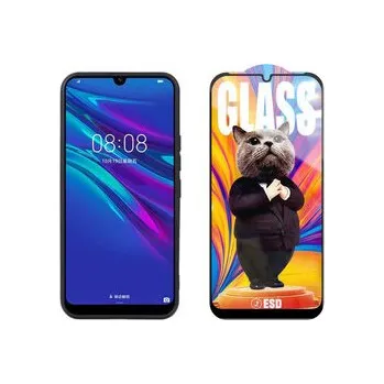 3D Ochranné tvrzené sklo na Huawei Enjoy 9E - Mr. Cat ESD