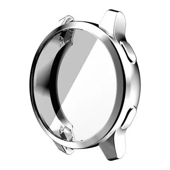 Chytré hodinky Ochranný silikonový kryt pro Vivoactive 4 / Venu 2 45mm,Stříbrný