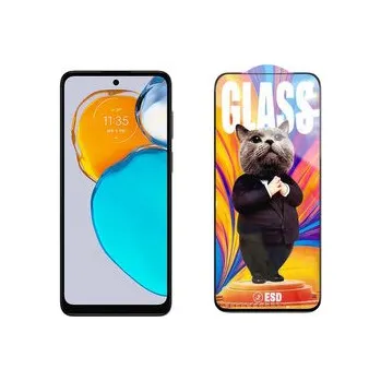 3D Ochranné tvrzené sklo na Motorola Moto E22s - Mr. Cat ESD